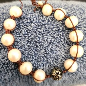 SALE SALE SALE. Silpada fresh water pearl adjustable bracelet